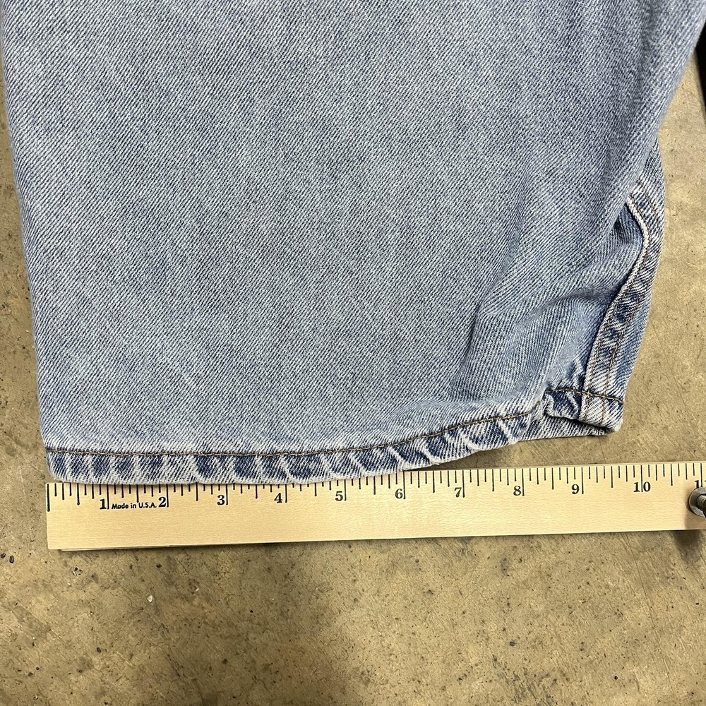 Vintage Levis Shorts Orange Tab Mens 36 Light Wash 505 Denim Jorts USA 90s - Picture 2 of 5